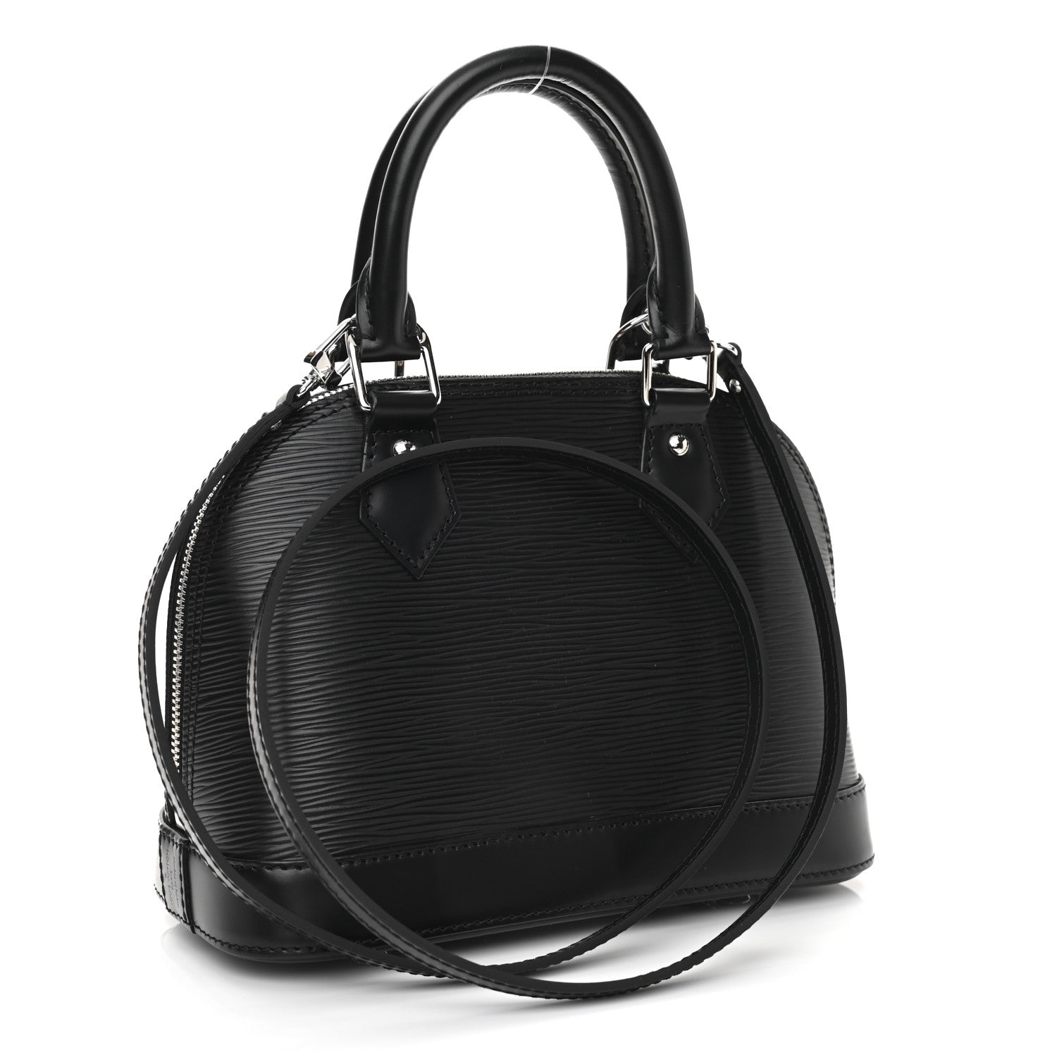 Louis Vuitton Epi Alma BB Black 3 of 10