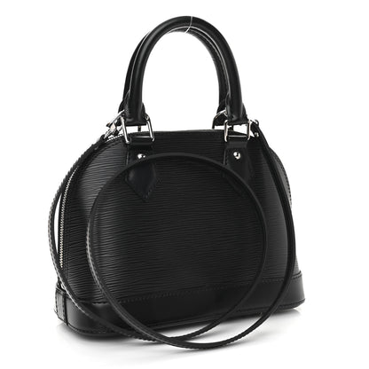 Louis Vuitton Epi Alma BB Black 3 of 10