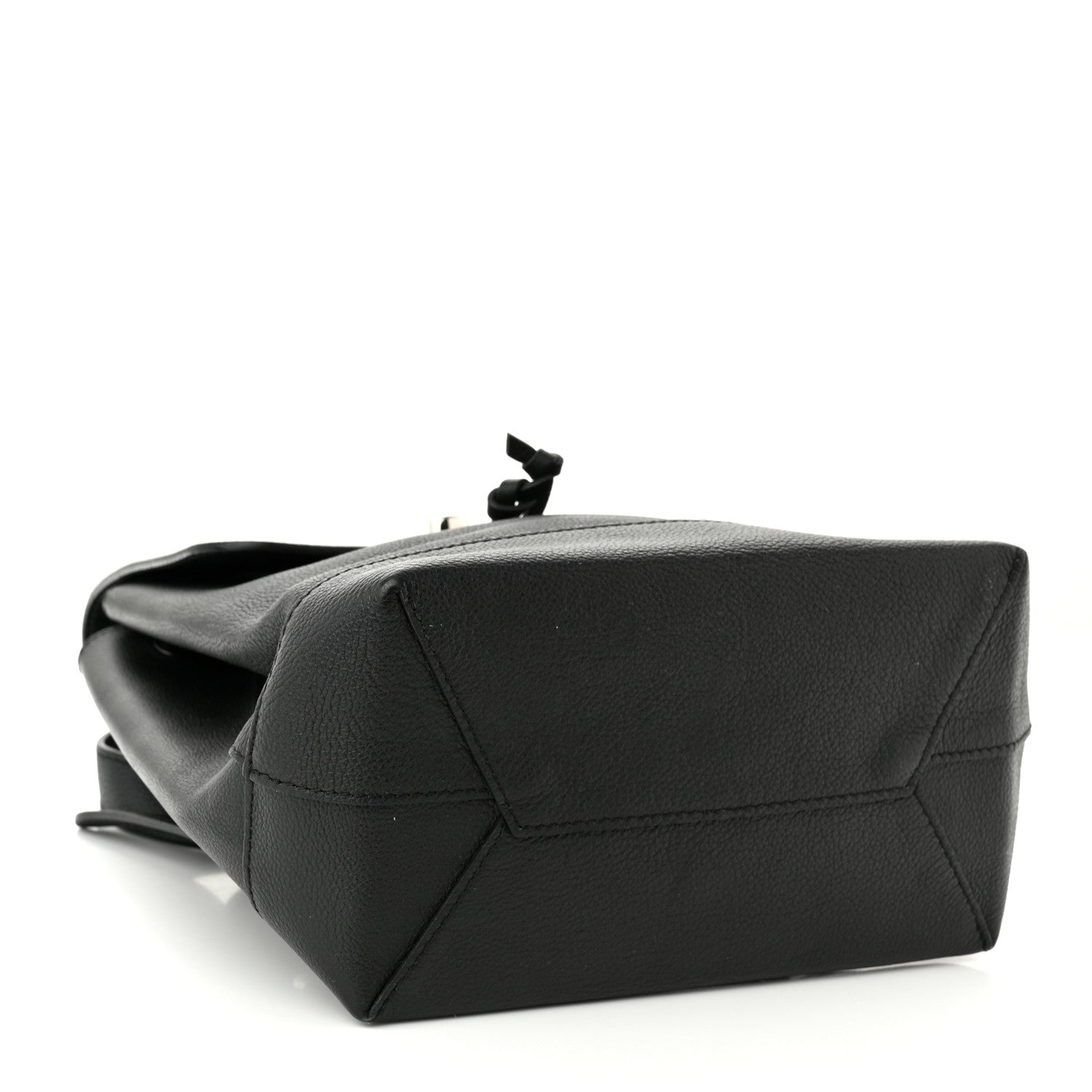 Louis Vuitton Calfskin Lockme Backpack Black 3 of 10