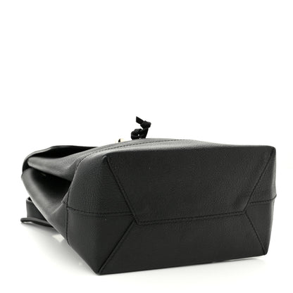 Louis Vuitton Calfskin Lockme Backpack Black 3 of 10