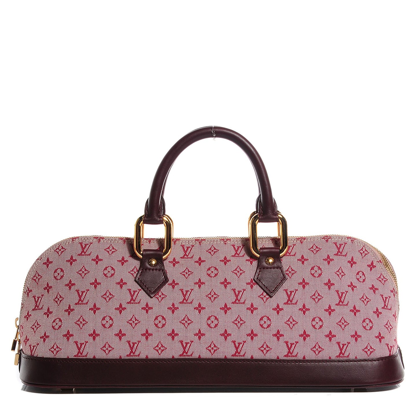 Mini Monogram Alma Long Cherry