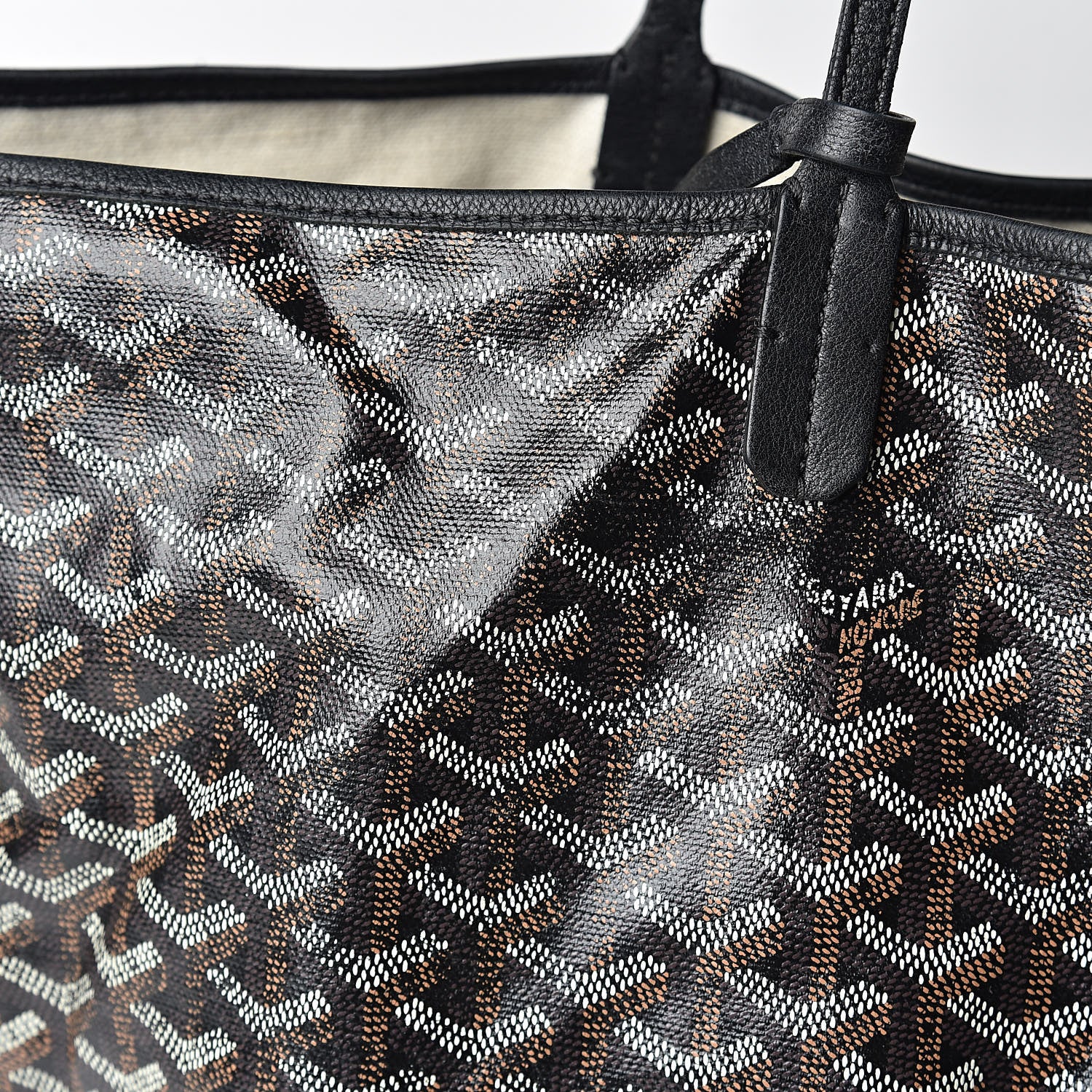 Goyard Goyardine Saint Louis GM Black 8 of 10