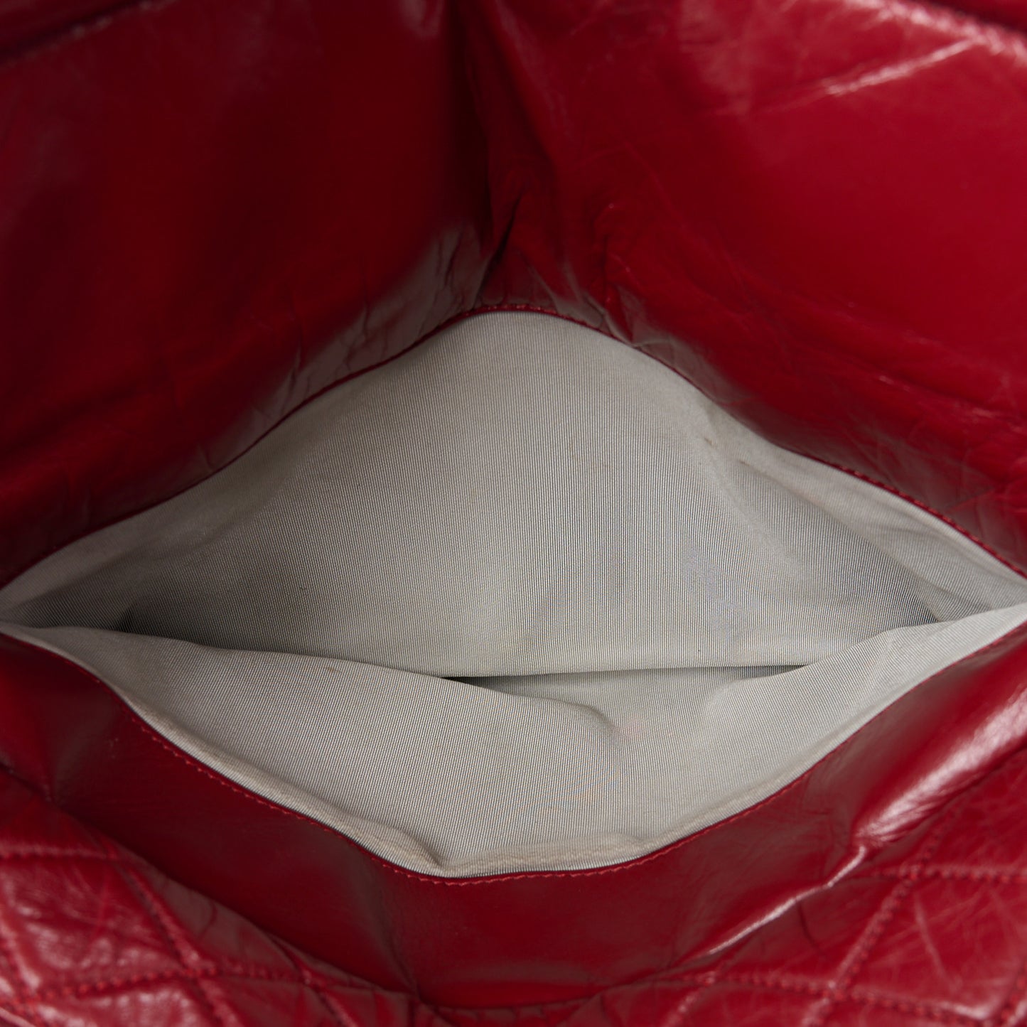 Lambskin Timeless CC Tote Red
