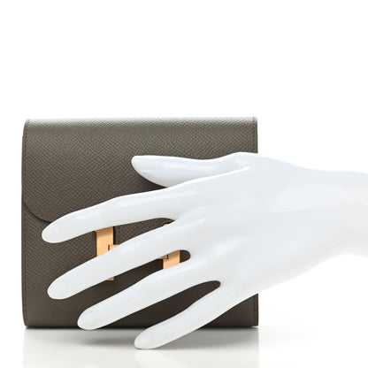 Hermes Epsom Constance Short Wallet Etain 2 of 10
