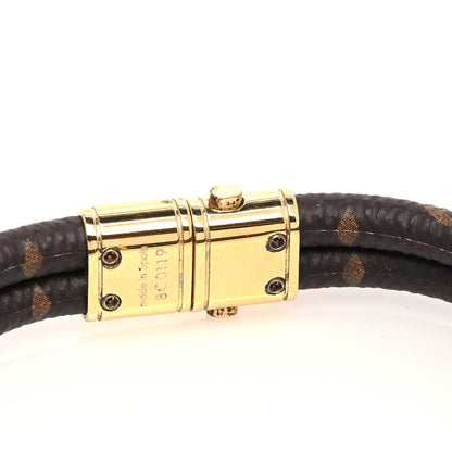 Louis Vuitton Monogram Keep It Twice Bracelet 19 5 of 6