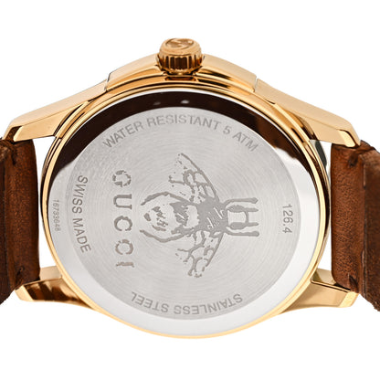 Gucci Stainless Steel Calfskin 38mm Le Marche Des Merveilles Snake Quartz Watch 4 of 8