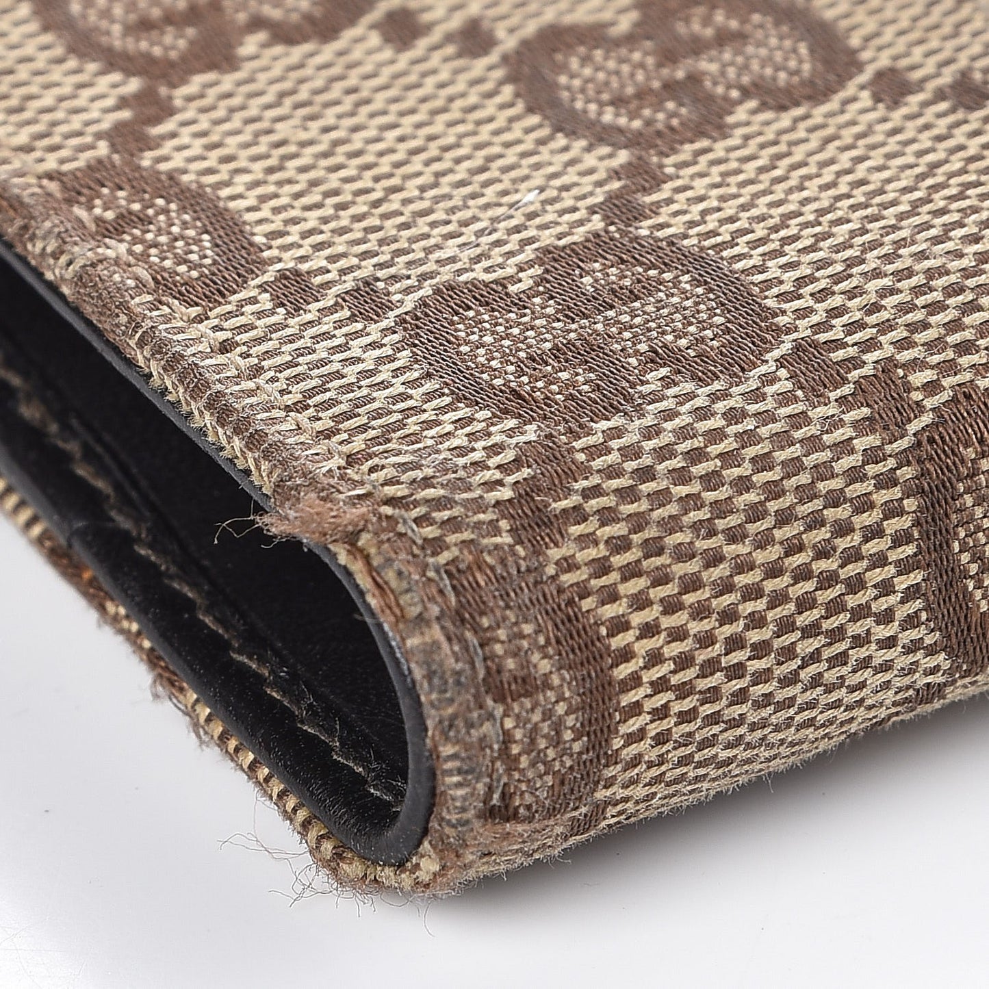 Monogram Web Wallet Brown