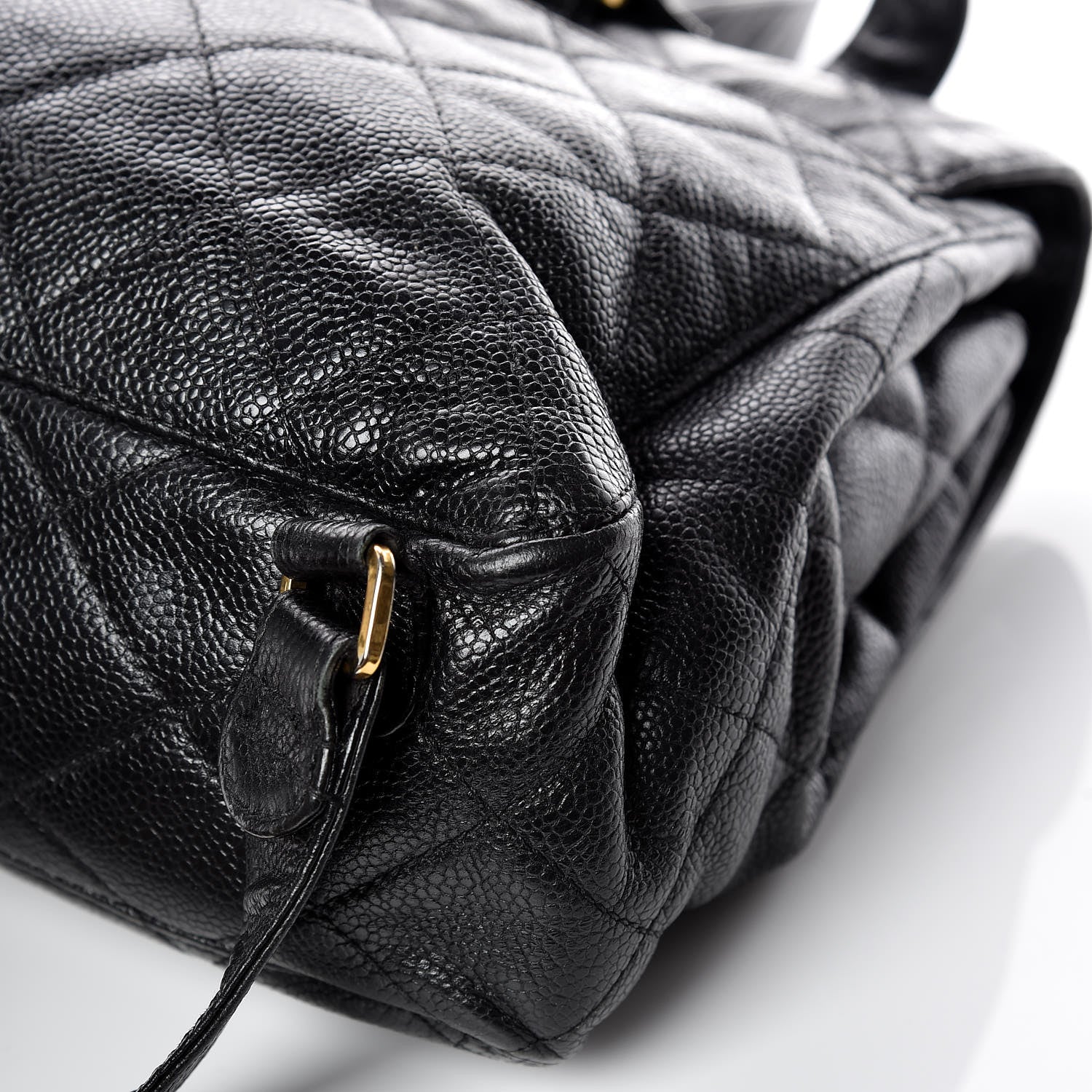 Chanel Caviar Quilted Backpack Black 12 of 13