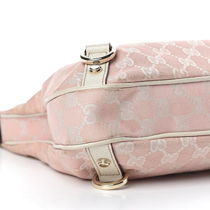 Gucci Monogram Large Abbey D Ring Hobo Pink 12 of 13