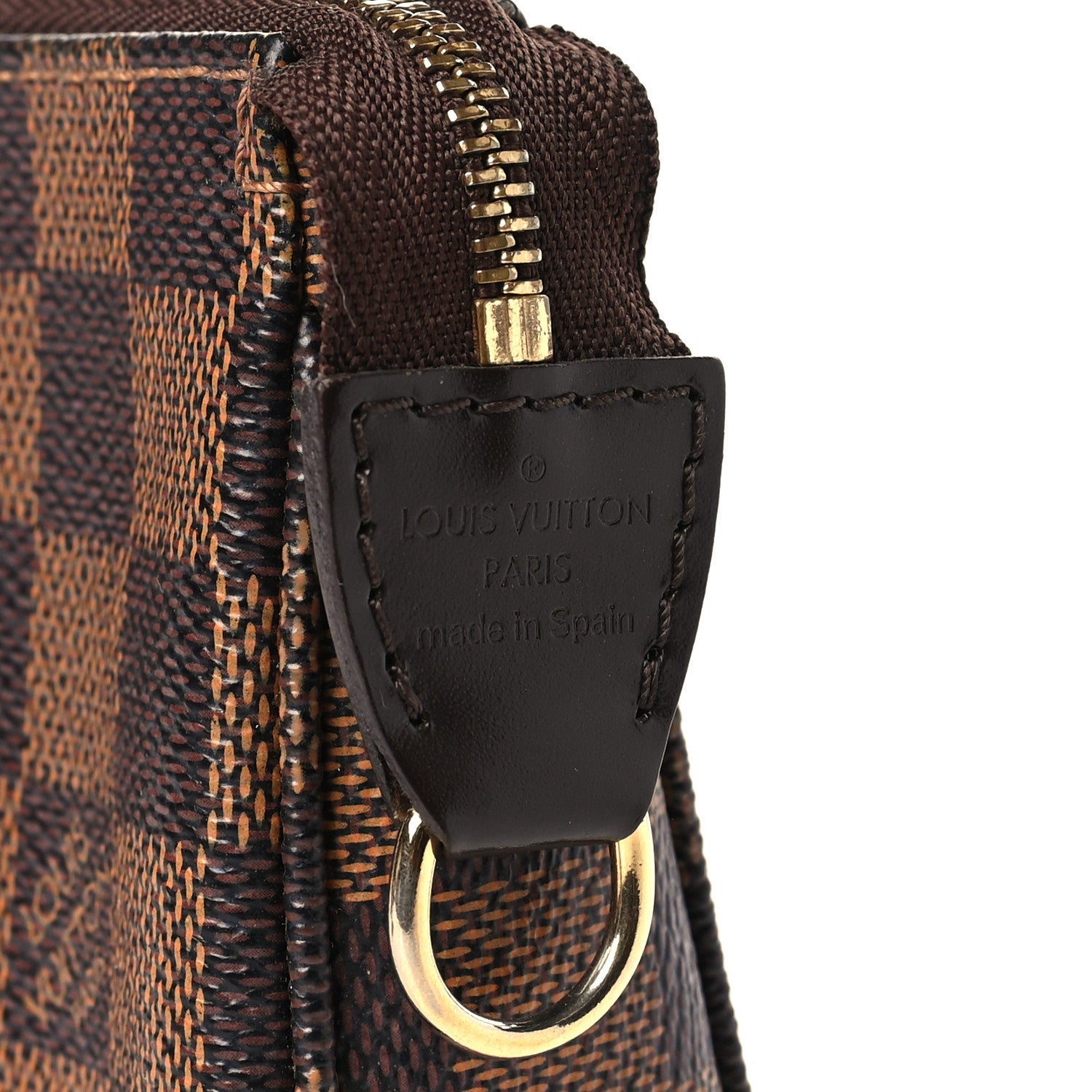 Louis Vuitton Damier Ebene Pochette Accessories NM 6 of 8