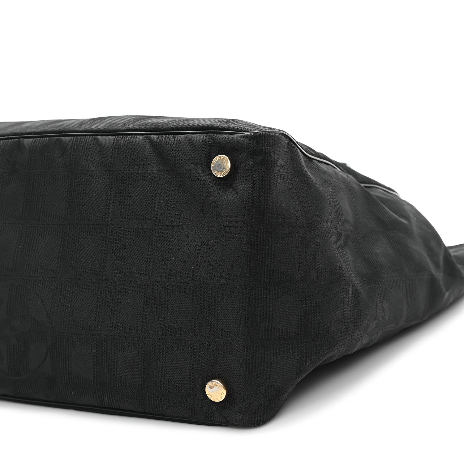 Chanel Nylon Medium Travel Tote Black 10 of 12