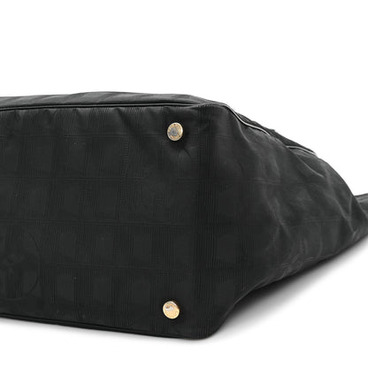 Chanel Nylon Medium Travel Tote Black 10 of 12