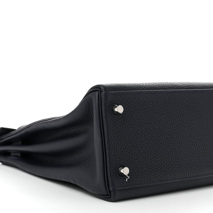 Hermes Togo Kelly Retourne 32 Bleu Nuit 9 of 10