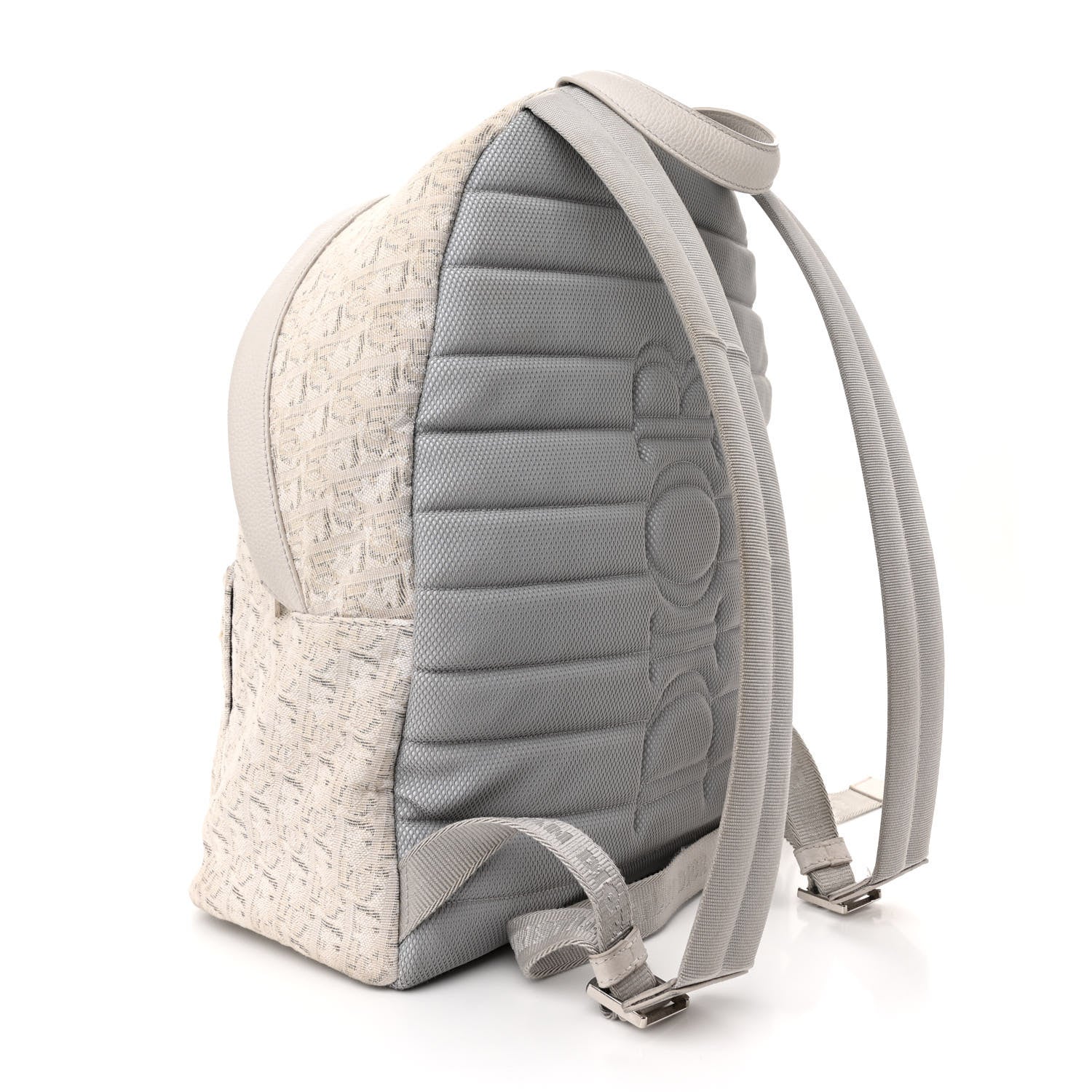 Christian Dior Oblique Calfskin Rider Backpack Beige 3 of 19
