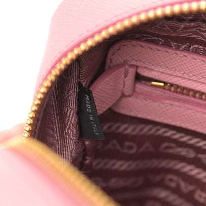 Prada Saffiano Lux Petite Bowler Petalo 8 of 9