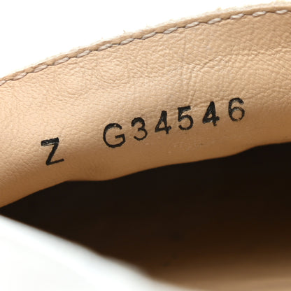 Chanel Patent CC Espadrilles 36 White Black 8 of 8