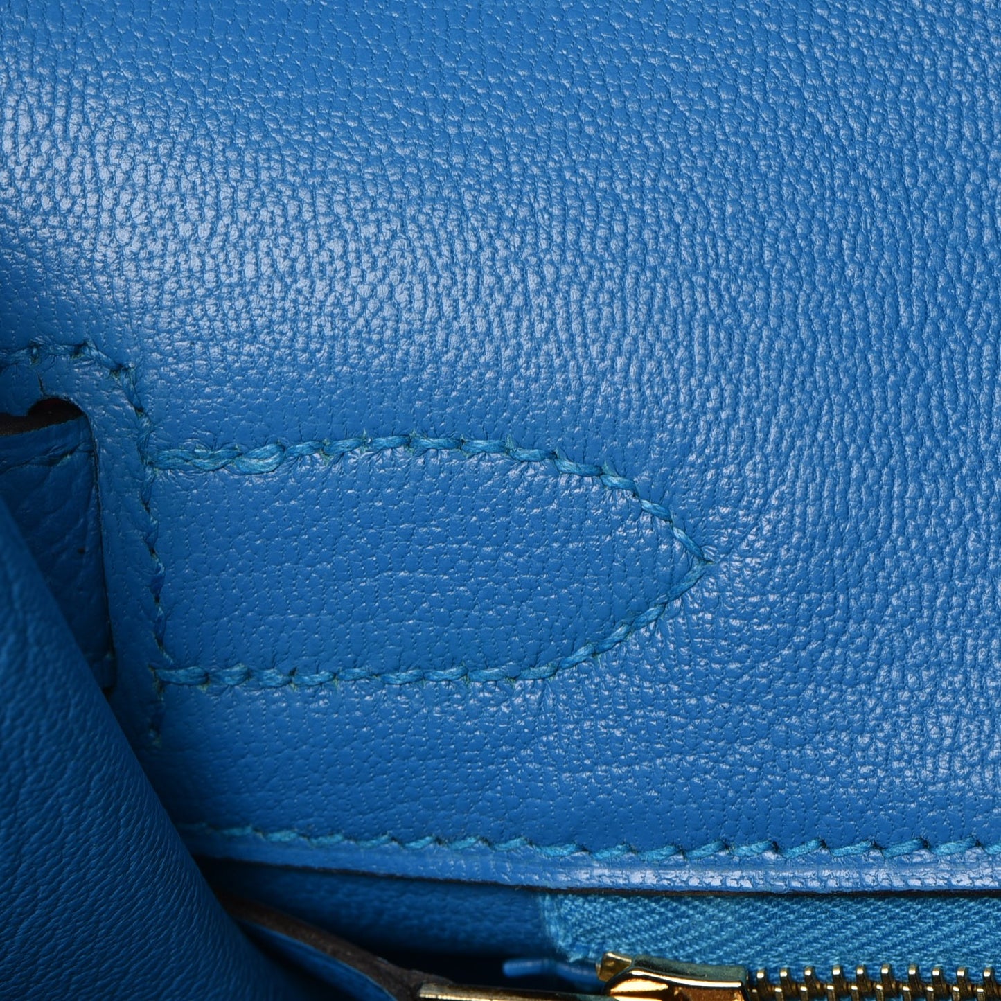 Epsom Birkin 30 Bleu Zanzibar
