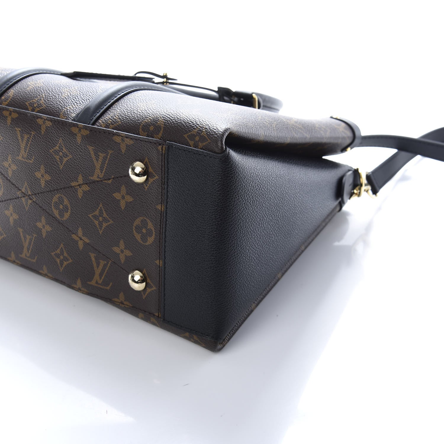 Louis Vuitton Monogram Soufflot MM Black 8 of 10