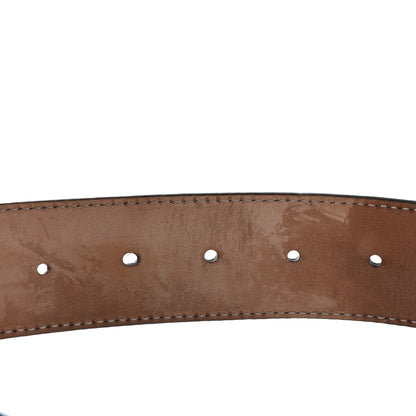 Gucci Guccissima Interlocking G Belt 105 42 Deep Cobalt 3 of 4