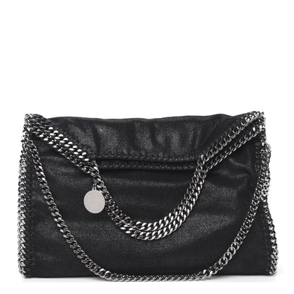 Stella McCartney Shaggy Deer Falabella Fold Over Tote Black 1 of 9