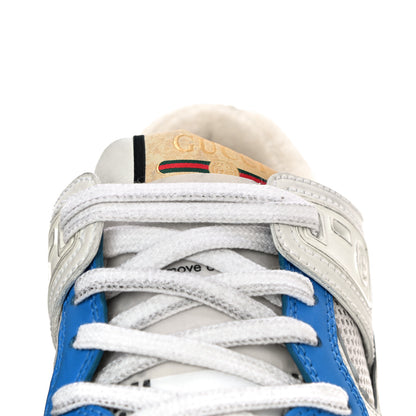Gucci Calfskin Womens Ultrapace Sneakers 36.5 White Silver 12 of 18