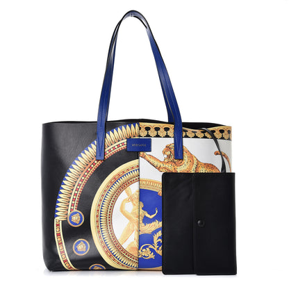 Versace Supple Calfskin Pillow Talk Printed Tote Multicolor 1 of 7