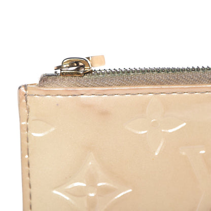 Louis Vuitton Vernis Key Pouch Perle 10 of 18