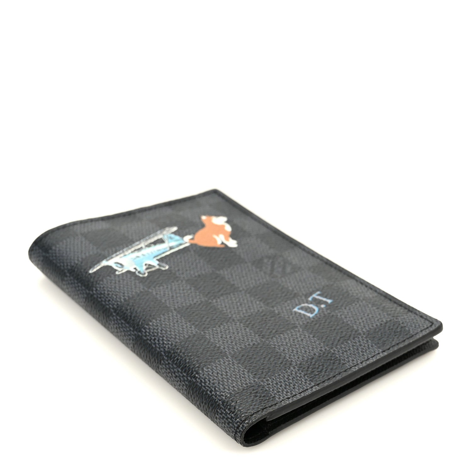 Louis Vuitton Damier Graphite My LV World Tour Passport Cover 4 of 9