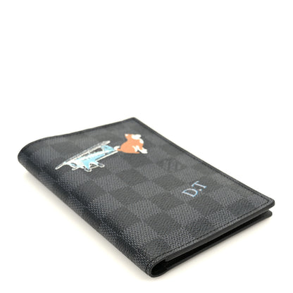 Louis Vuitton Damier Graphite My LV World Tour Passport Cover 4 of 9