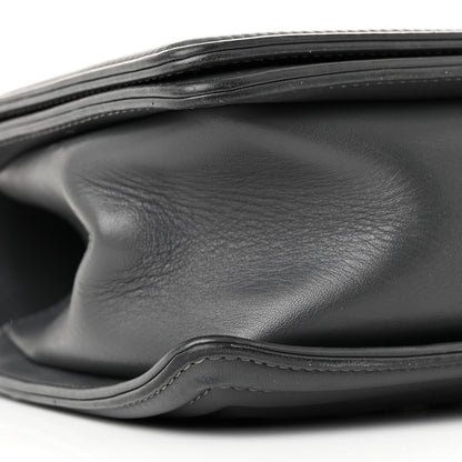 Chanel Tweed Calfskin Medium Boy Flap Grey 9 of 11