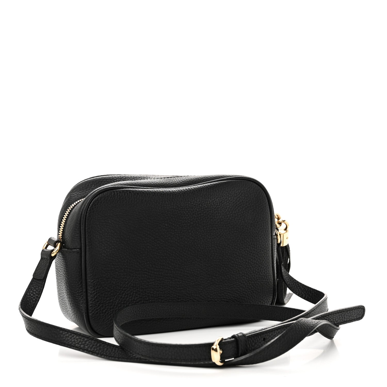 Gucci Pebbled Calfskin Small Soho Disco Bag Black 3 of 11