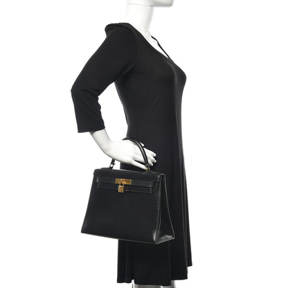 Hermes Box Kelly Sellier 28 Black 2 of 20