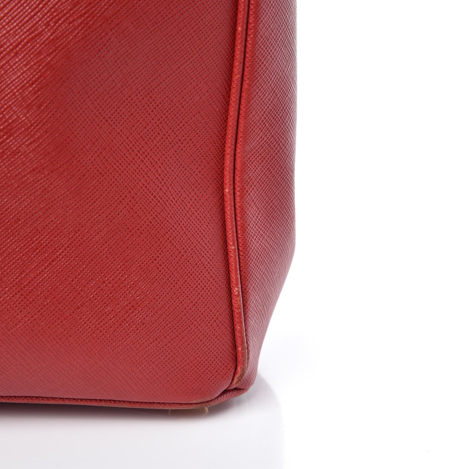 Prada Saffiano Large Galleria Double Zip Tote Fuoco 21 of 21
