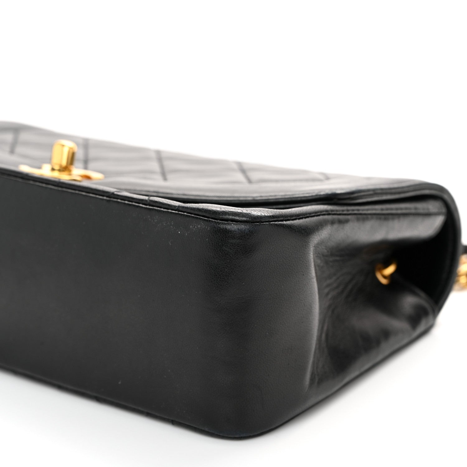 Chanel Lambskin Quilted Small Single Flap Black 10 of 10