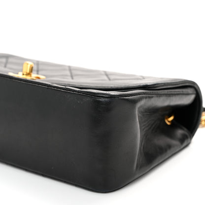 Chanel Lambskin Quilted Small Single Flap Black 10 of 10