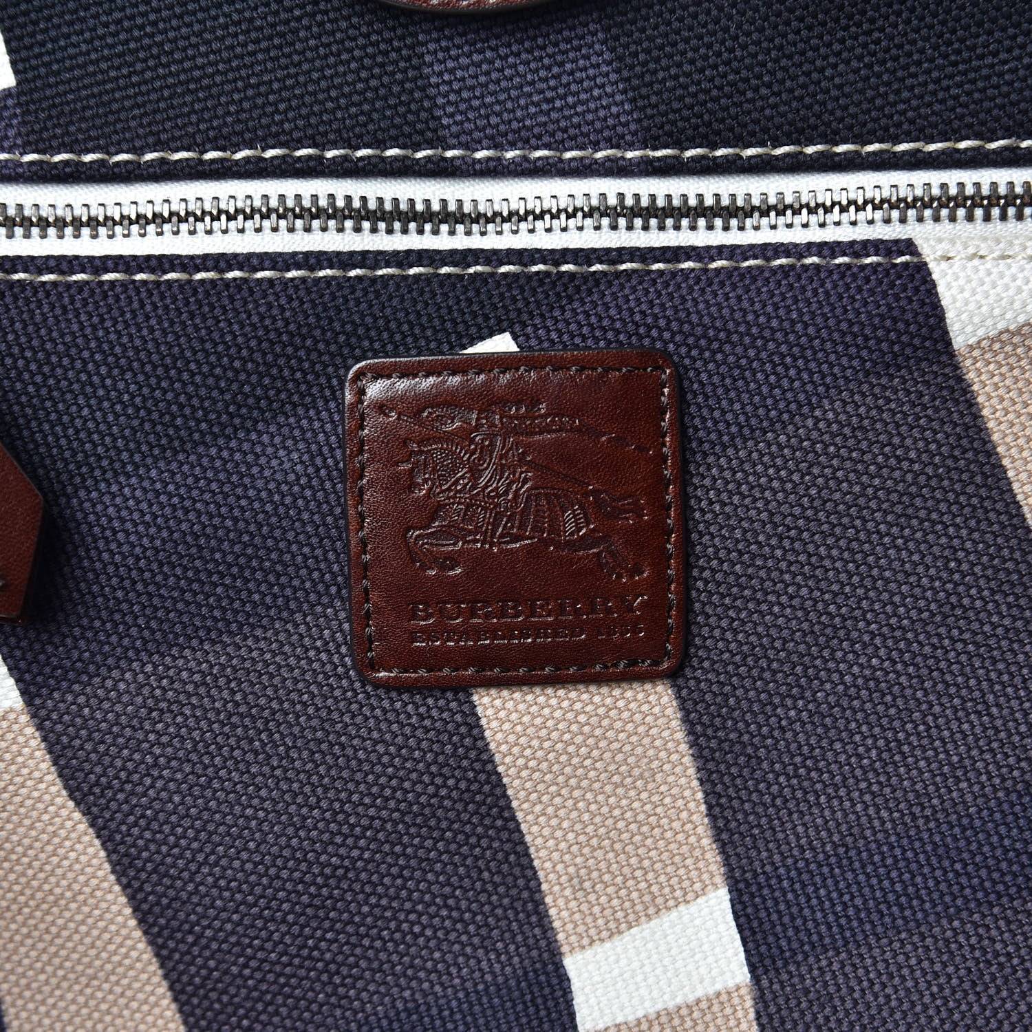 Burberry Canvas Check Bucket Bag Multicolor 6 of 14
