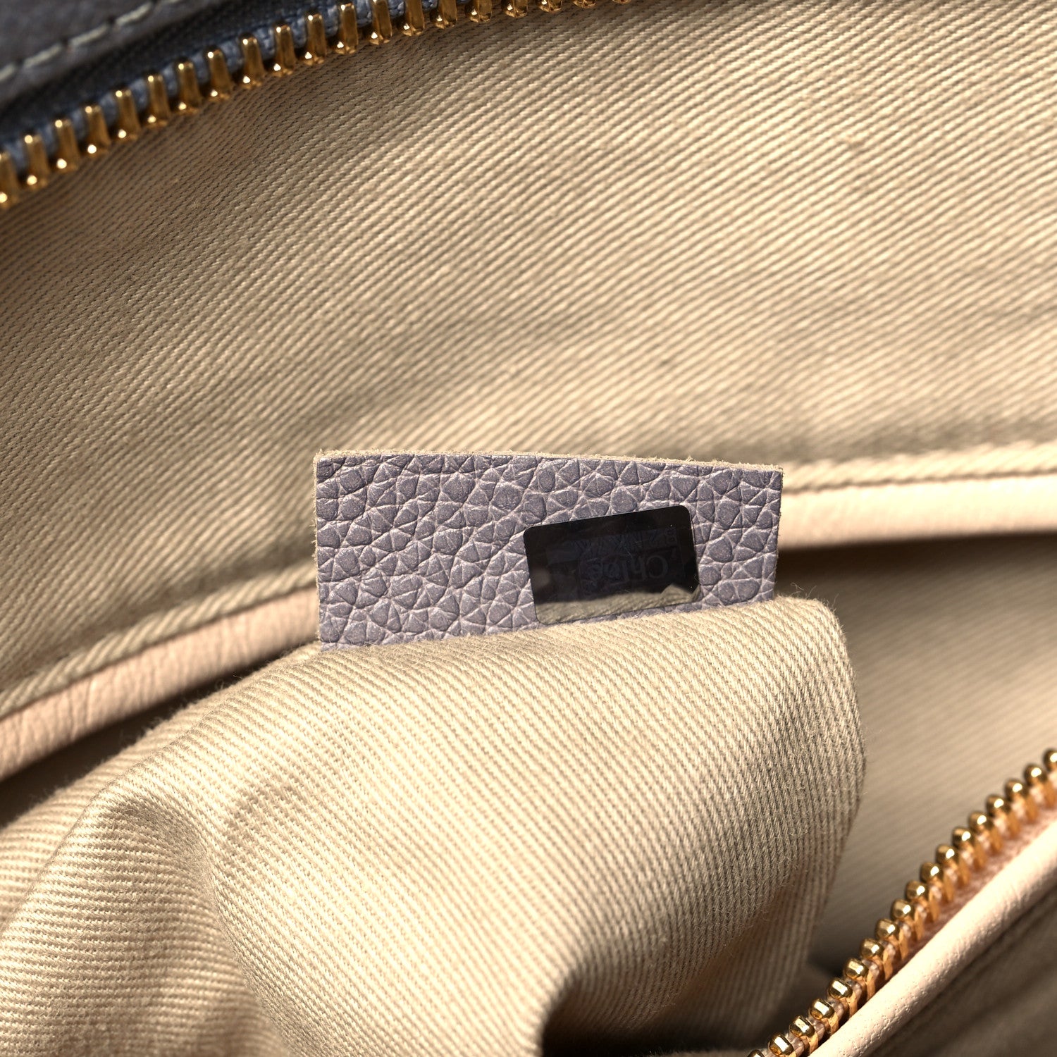 Chloe Calfskin Medium Paraty Cashmere Grey 7 of 10