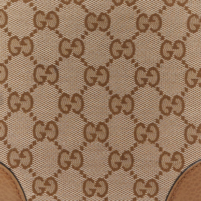 Gucci Monogram Mini Bree Messenger Bag Beige Tabacco 9 of 14