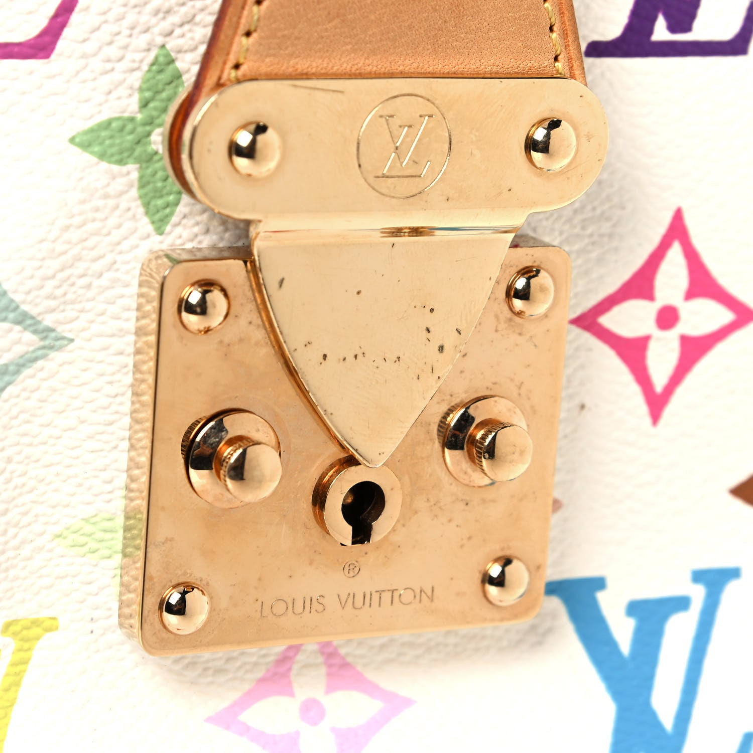 Louis Vuitton Monogram Multicolor Speedy 30 White 18 of 22