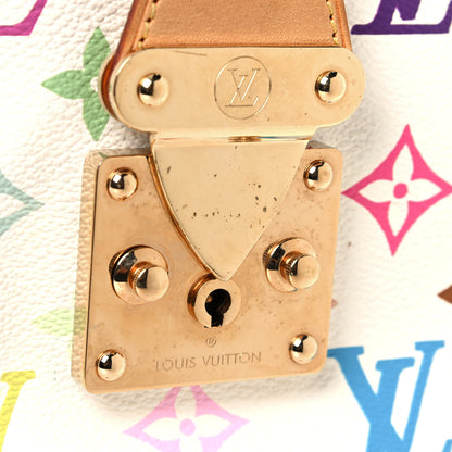 Louis Vuitton Monogram Multicolor Speedy 30 White 18 of 22