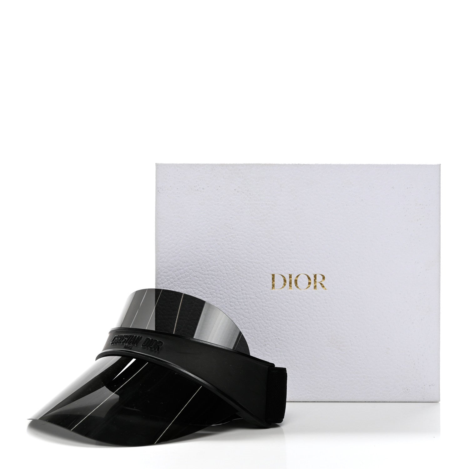 Christian Dior Mirrored DiorClubV1U Sun Visor Black 9 of 9