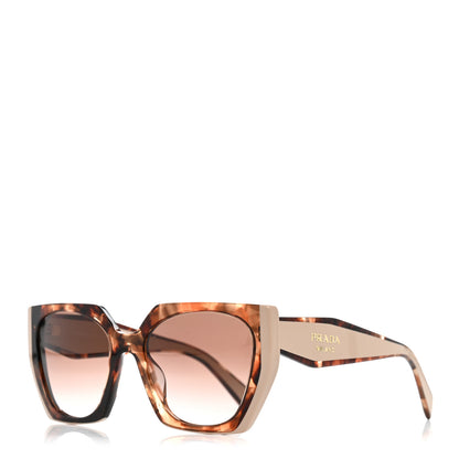 Prada Acetate Sunglasses SPR 15W Tortoise Caramel Powder 1 of 8