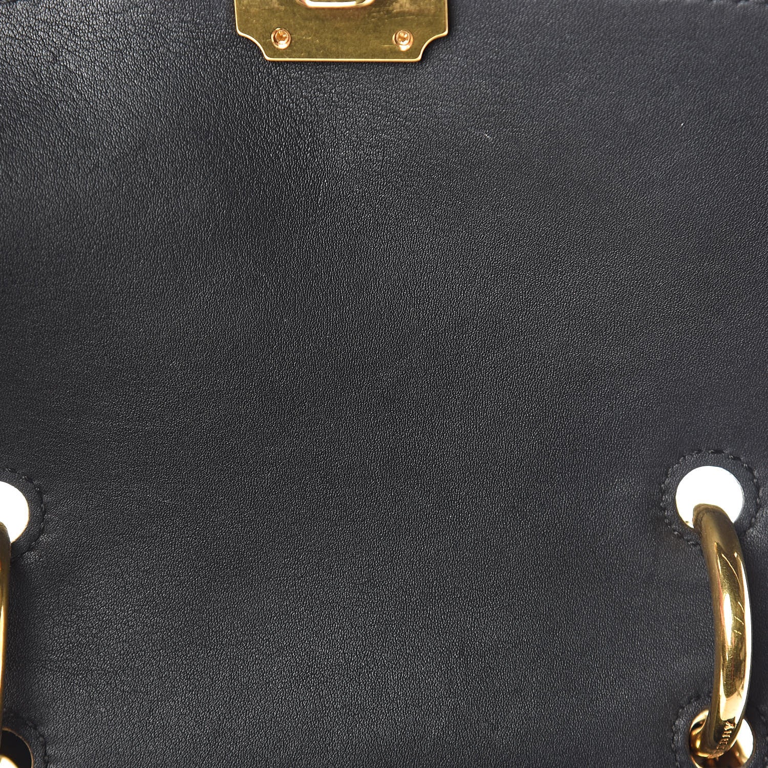 Burberry Trench Calfskin Small DK88 Top Handle Bag Black 11 of 12