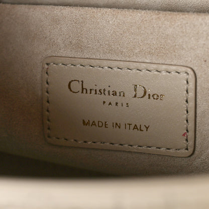 Christian Dior Lambskin Cannage Medium Lady D-Joy Warm Taupe 6 of 10