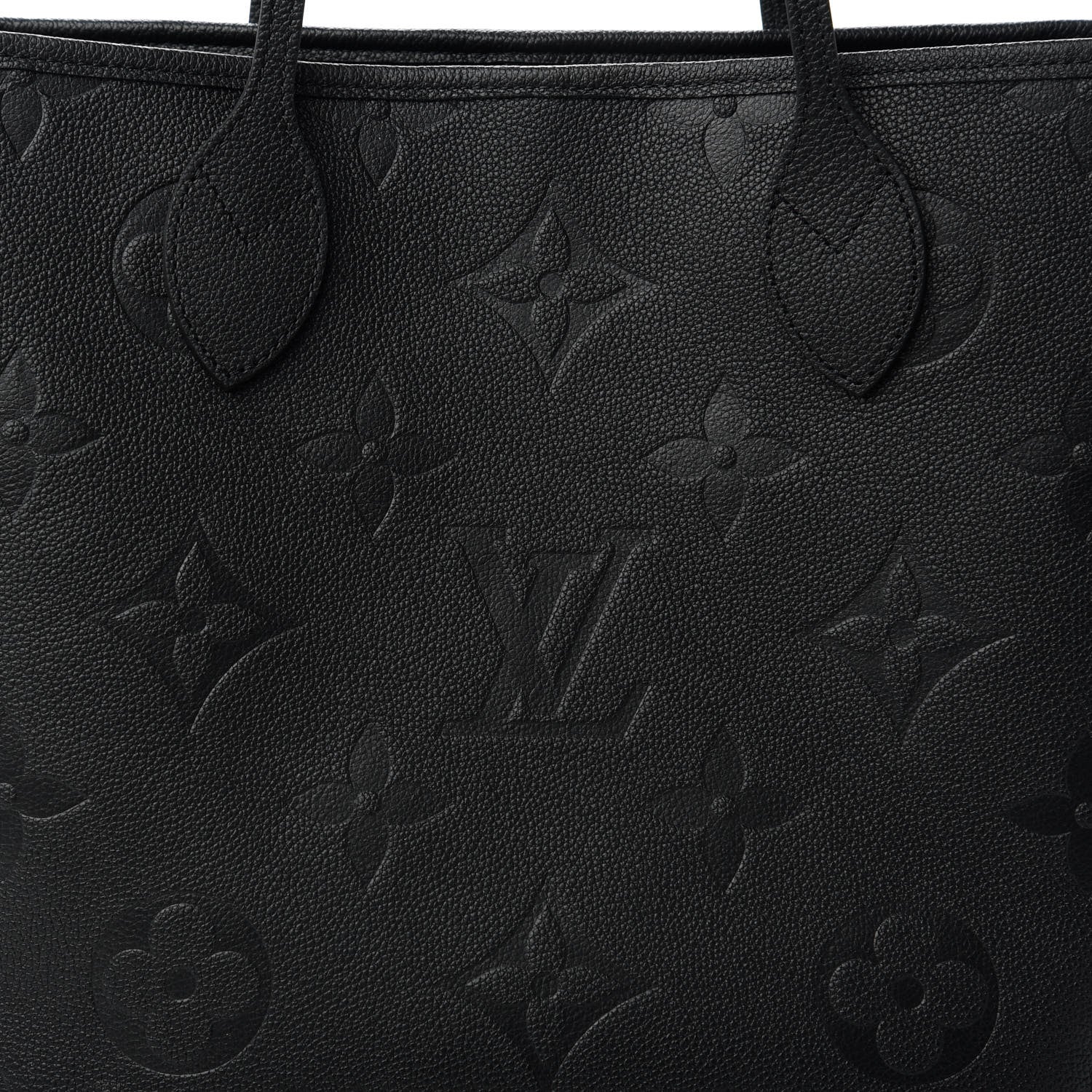 Louis Vuitton Empreinte Monogram Giant Neverfull MM Black 10 of 10