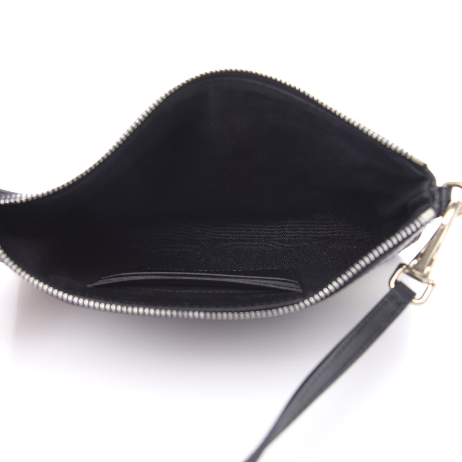 Burberry Mega Check Peyton Crossbody Clutch Bag Black 5 of 11