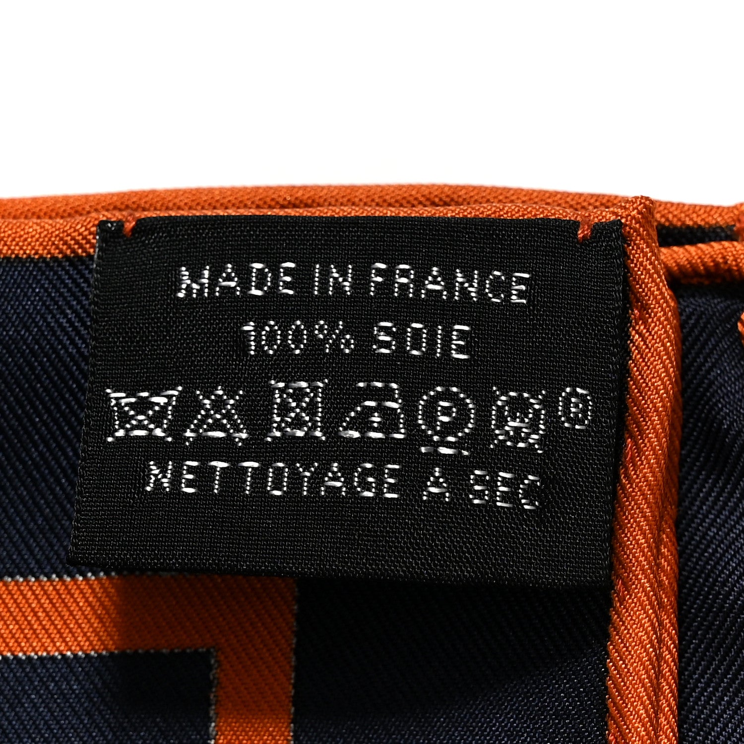 Hermes Silk Le Sacre Des Saisons Scarf 90 Bleu Black Creme 2 of 4