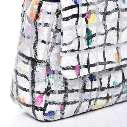 Chanel Calfskin Hand Painted Graffiti Flap Multicolor 6 of 8