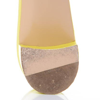 Hermes Epsom Oasis Sandals 37 Jaune Pollen 16 of 16