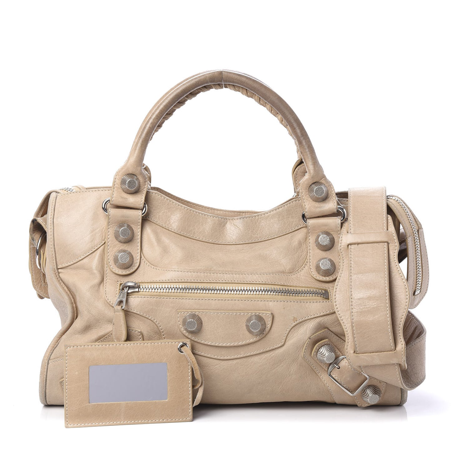 Agneau Giant 21 Silver Hardware City Sahara